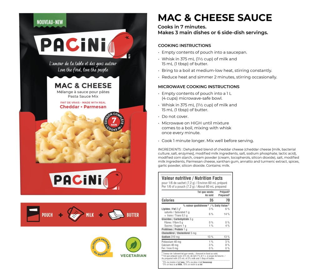 Description Sauces-Mac&Cheese_EN