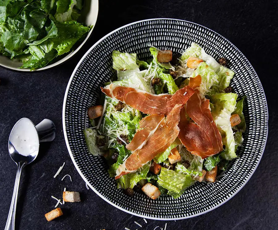 salade césar repas