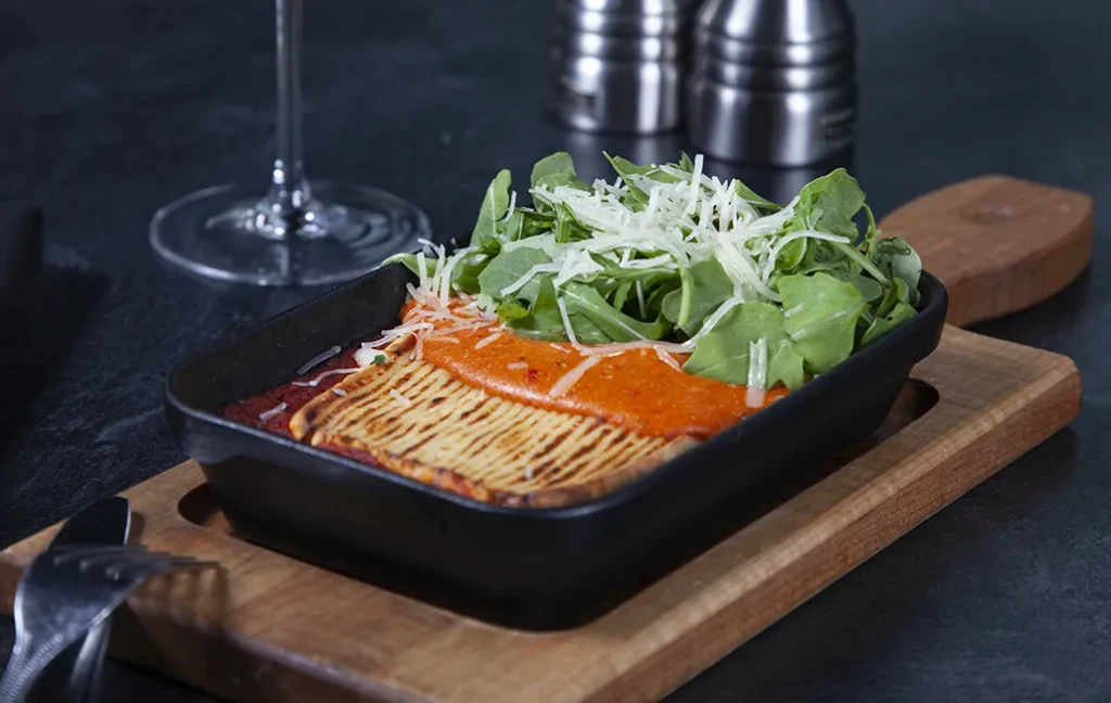 Lasagne aux crevettes avec sauce onctueuse et parfumée
