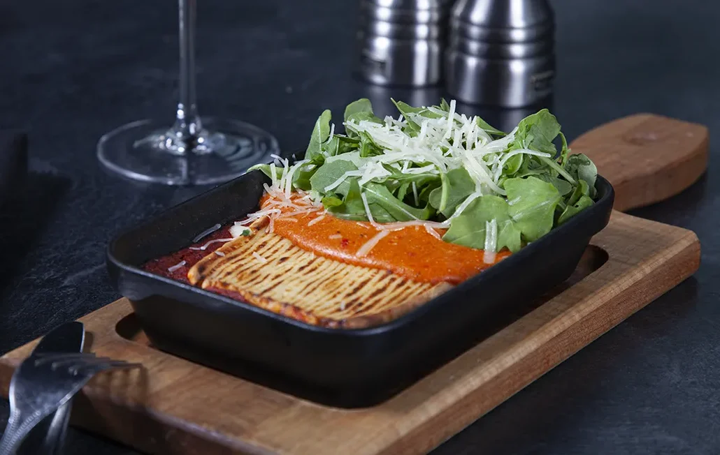 Lasagne aux crevettes avec sauce onctueuse et parfumée