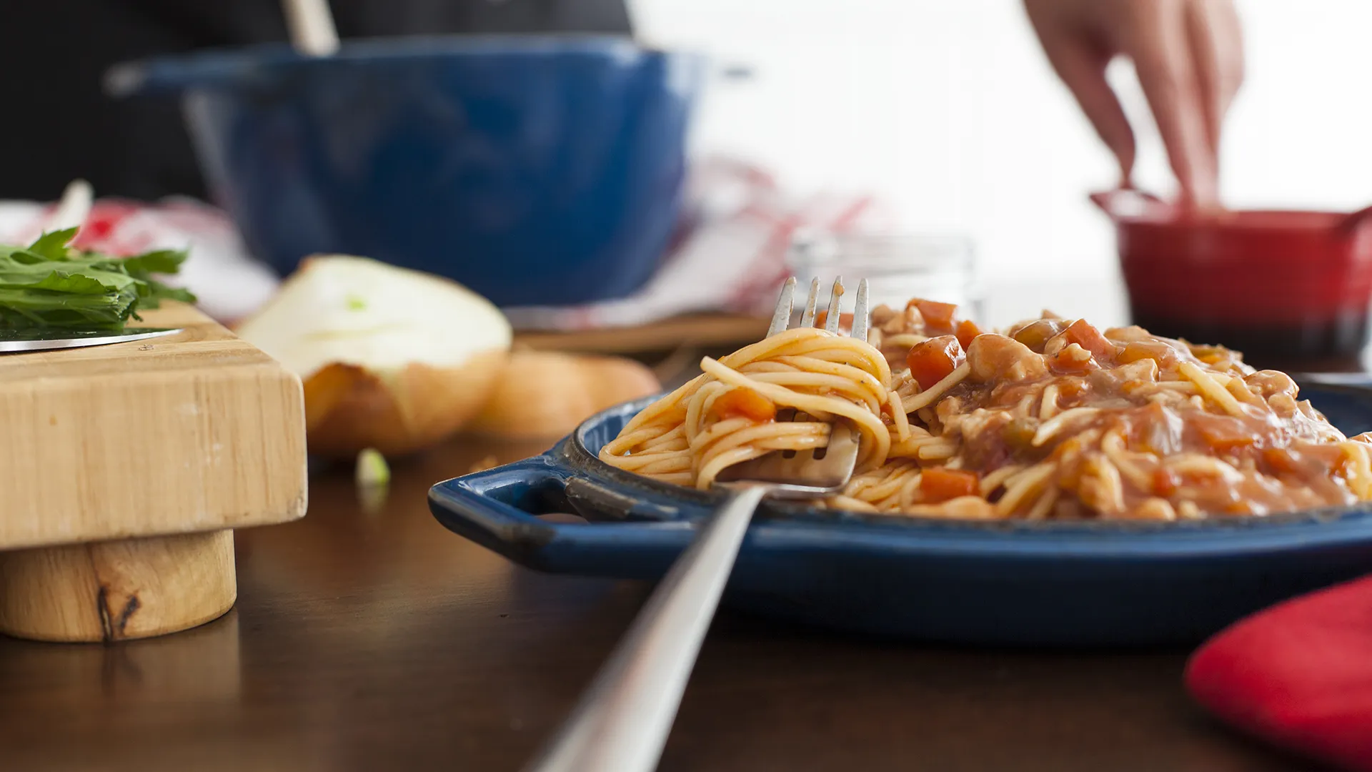 Spaghetti de Bologne PACINI, recette traditionnelle à la sauce bolognaise mijotée