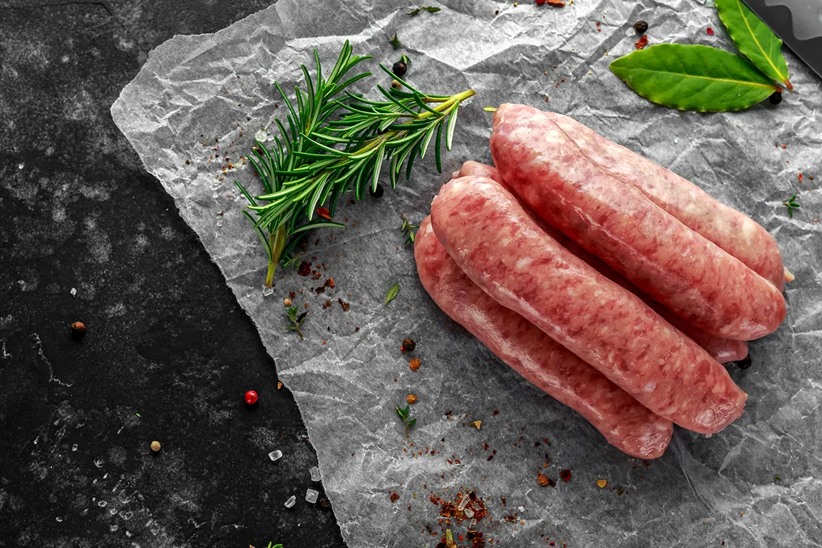 Saucisse italienne généreuse, relevée d’épices et d’herbes aromatiques