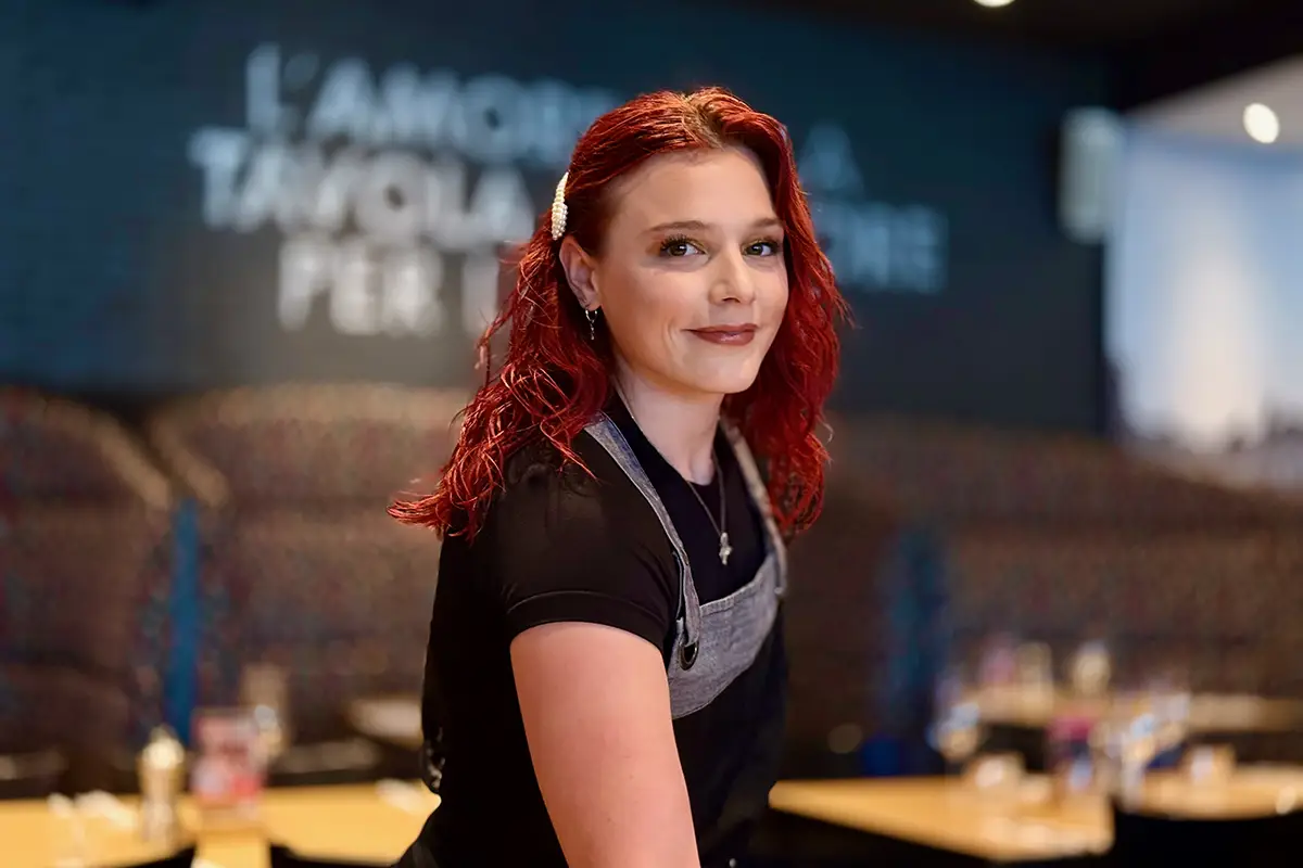 Service aux tables chez PACINI