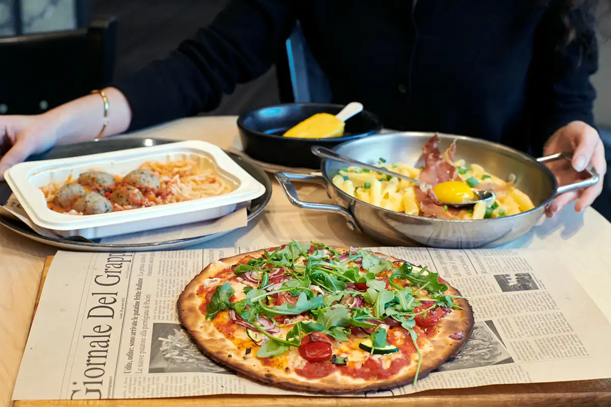 Symbole sans gluten, options alimentaires adaptées disponibles chez PACINI