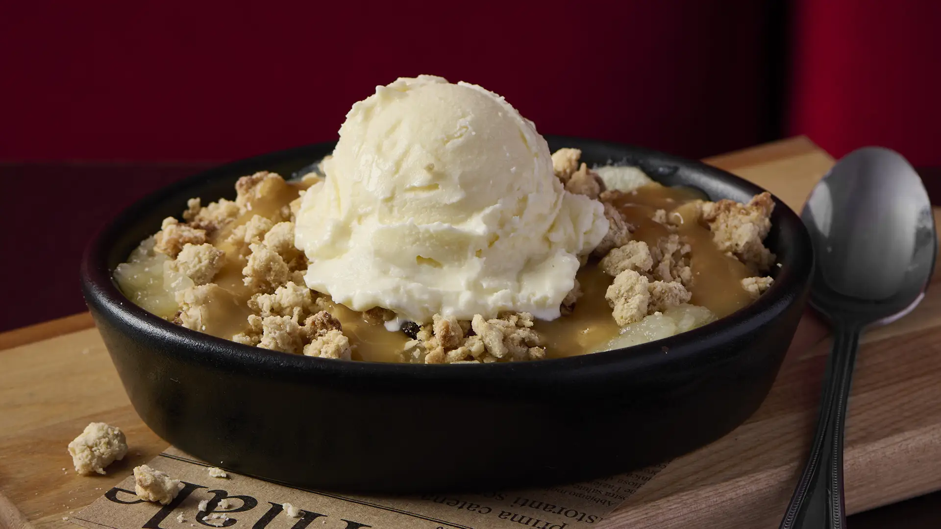 Croustade aux pommes et caramel PACINI | Dessert gourmand