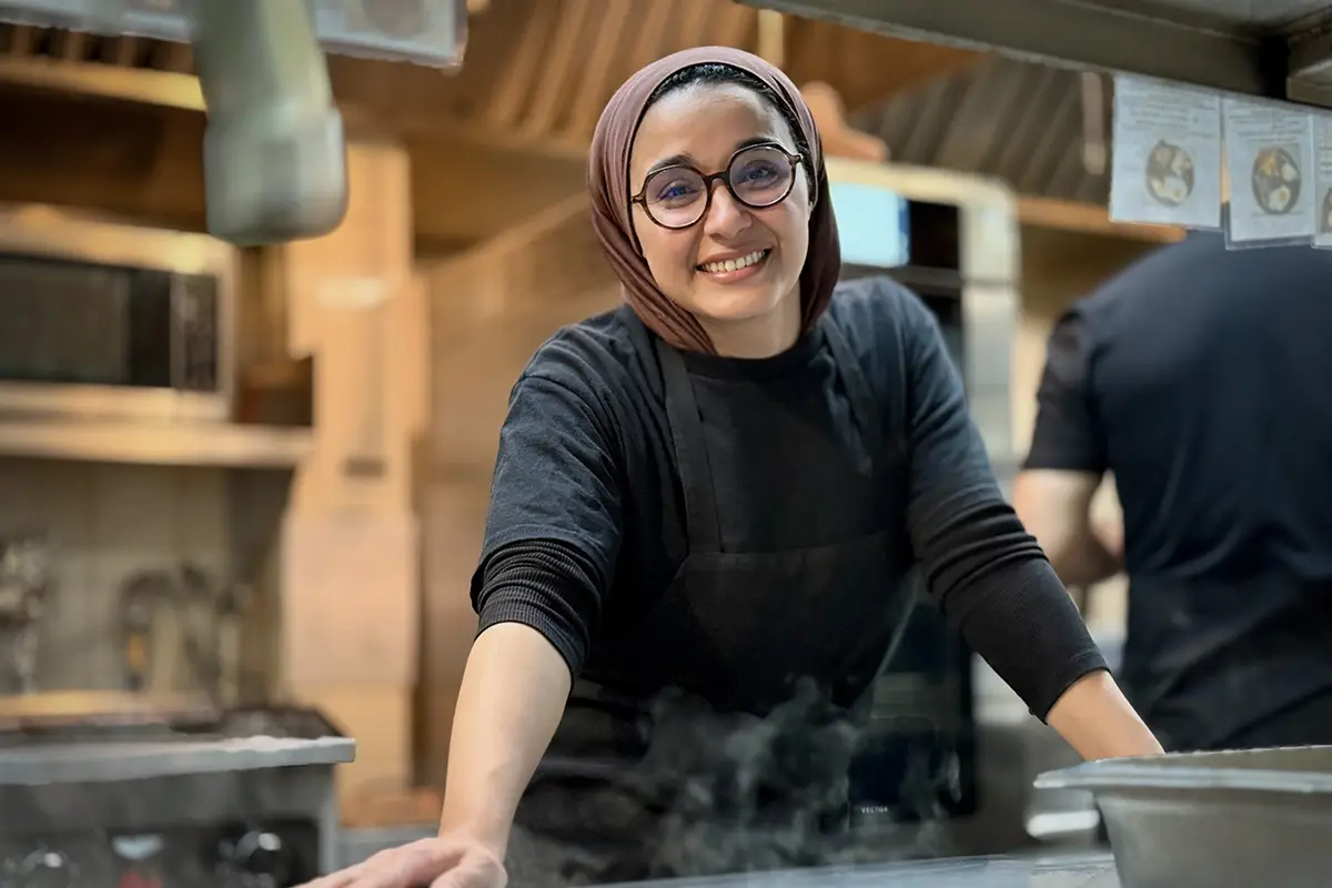 Employée en cuisine chez PACINI