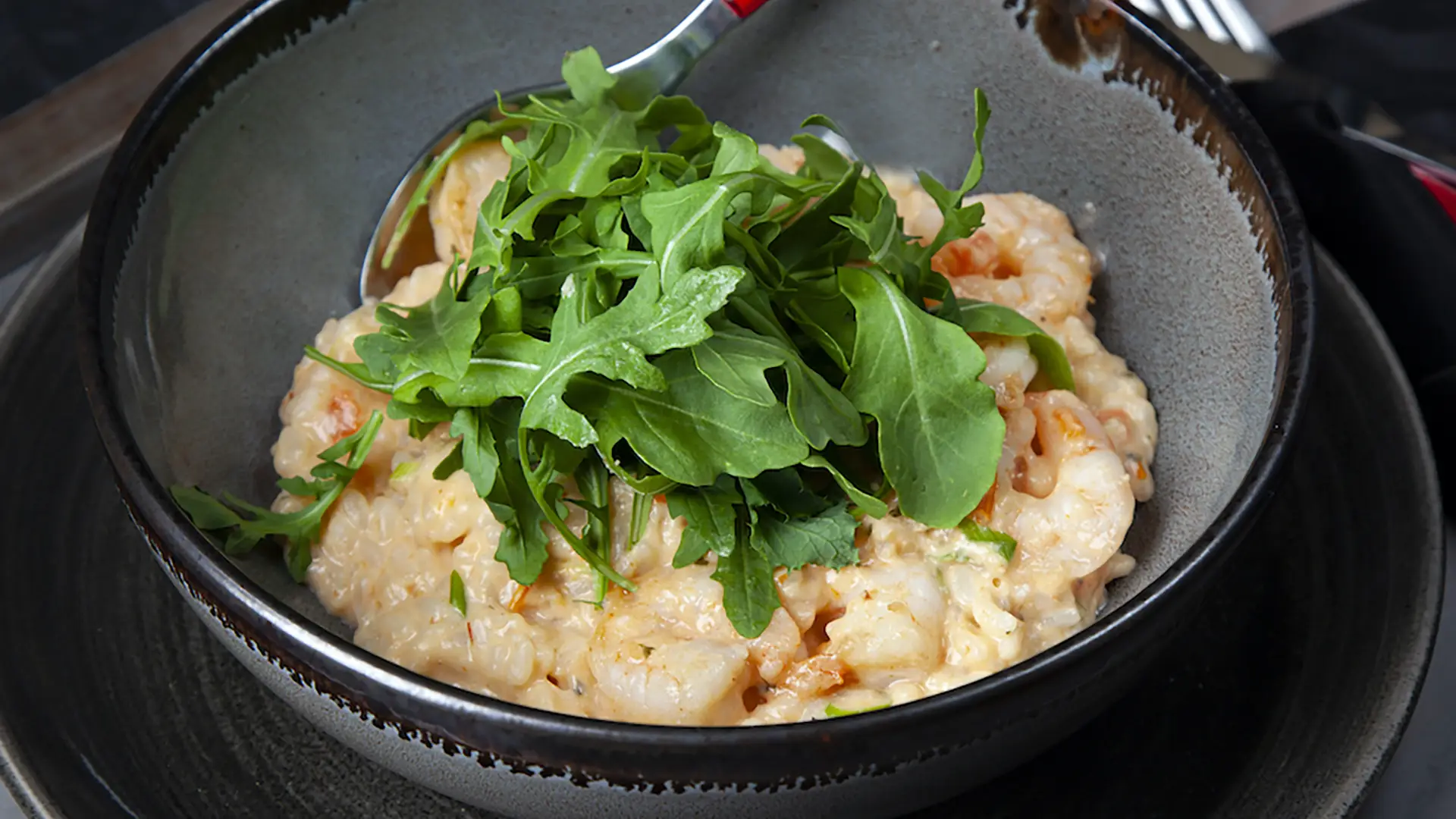 Risotto aux crevettes PACINI crémeux et savoureux