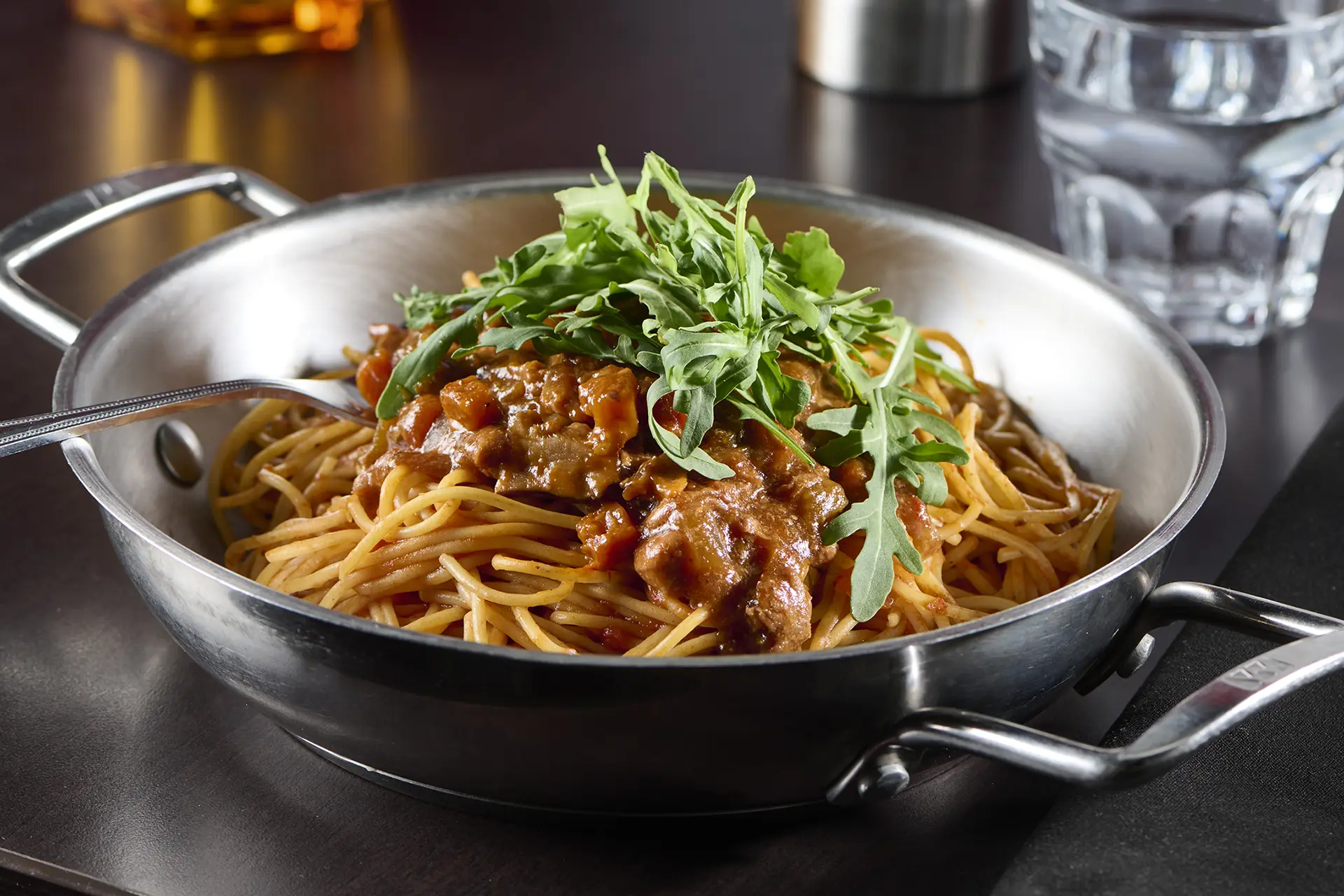 Spaghetti PACINI aux noix et champignons shiitake
