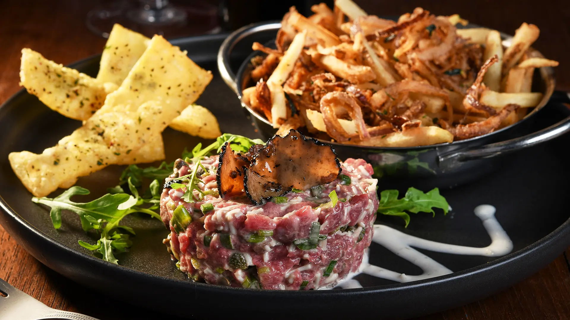 Tartare aux truffes PACINI, entrée raffinée aux saveurs de truffe