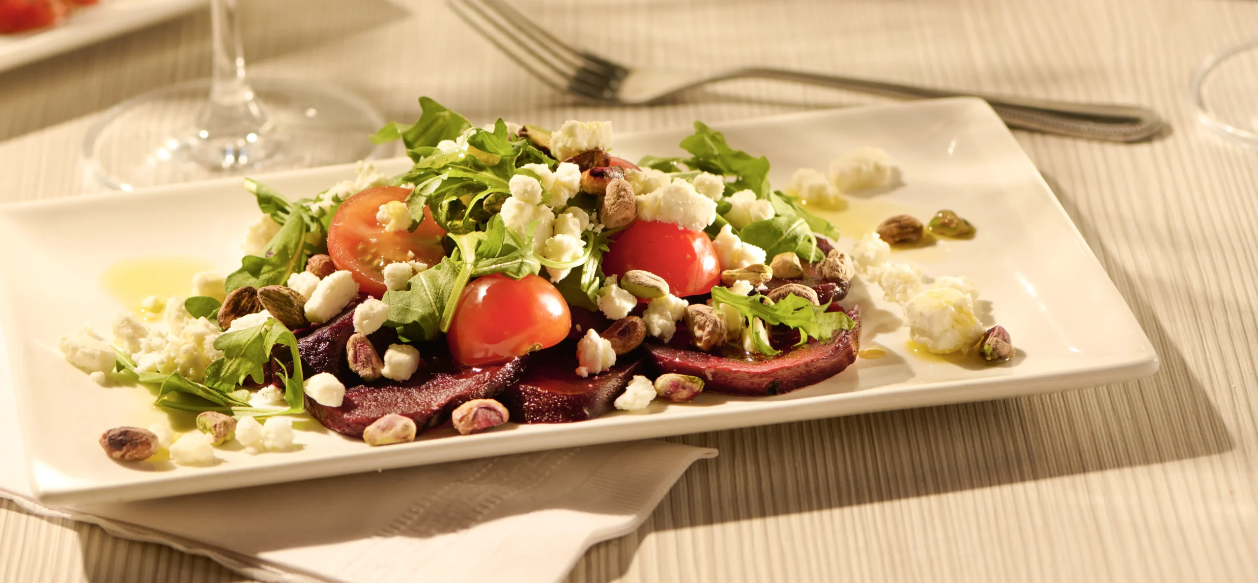 Carpaccio de betteraves PACINI, entrée fraîche d'été